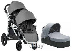 city select double stroller bassinet and seat