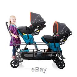 pushchair with standing platform