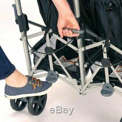 evenflo minno twin double stroller glenbarr gray
