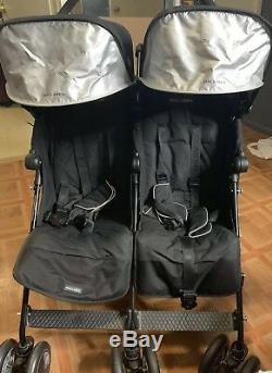 maclaren double stroller used