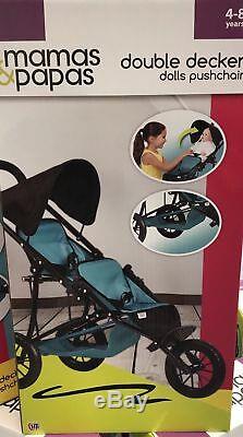 kids double pushchair
