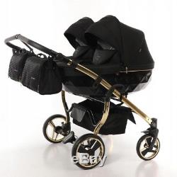 black and gold buggy