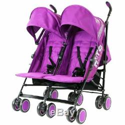 Zeta Citi Twin Stroller Buggy Pushchair 