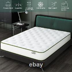 10 Inch Twin Memory Foam Mattress for Back Pain Breathable Cover Mattress Bed