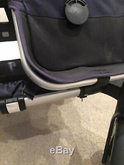 2017 Bugaboo Donkey Twin Buggy in Navy Blue