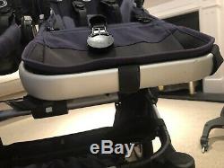 2017 Bugaboo Donkey Twin Buggy in Navy Blue