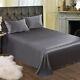 25mm Heavy Weight Nature Silk Seamless Sheets Set Fitted Flat 4pcs Bedding Set