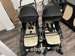 2 Bumprider Connect Strollers Single/Double Convertible Used