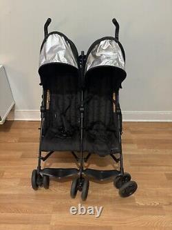3Dlite Double Convenience Lightweight Double Stroller for Infant & Toddler with