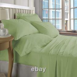 500 Thread Count Twin Frost Gray 100% Cotton Sheets & Pillowcase Set, 3 Pc Extra