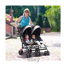 BABY JOY Double Light-Weight Stroller, Travel Foldable Design, Twin Umbrella