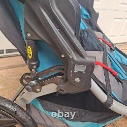 BOB Revolution Flex Duallie Double Jogging Stroller, With Rain Cover Will Ship