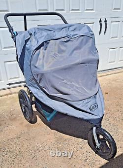 BOB Revolution Flex Duallie Double Jogging Stroller, With Rain Cover Will Ship