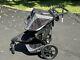 B. O. B Gear Revolution Flex Duallie Double Jogging Stroller + Handlebar Console