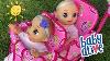 Baby Alive Video Real As Can Be Twins Double Stroller Ride
