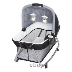 Baby Double Combo Stroller with 2 Car Seats Twins Nursery Center Playard 2 High
