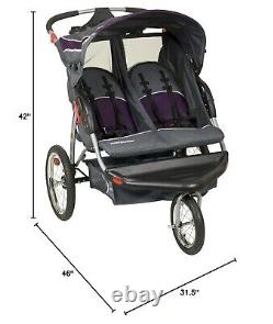 Baby Double Stroller For Twins Cosas De Bebe Cochecito Doble Carriola Gemelos