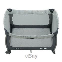 Baby Double Stroller Playard with Twin Bassinets Infant Travel System Combo Set