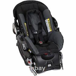 Baby Double Stroller Travel System with 2 Car Seats Twin Playard Crib Combo