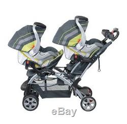Baby Double Strollers Infant Twins Carrier Child Cart Lightweight Carriage Buggy