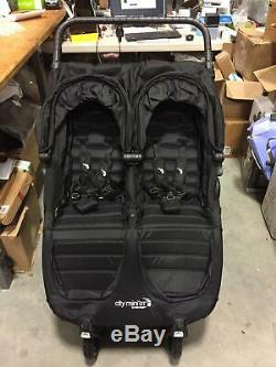 Baby Jogger 2018 City Mini GT Double Twin Seat Baby Stroller, All-Terrain, Black