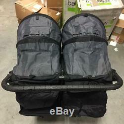 Baby Jogger 2018 City Mini GT Double Twin Seat Baby Stroller All-Terrain Black