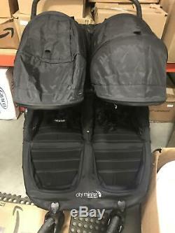 Baby Jogger 2019 City Mini GT Double Twin Seat Baby Stroller All Terrain Black