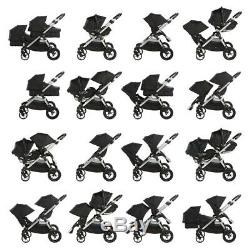 Baby Jogger 2019 City Select Double Twin Tandem Stroller with Second Seat NEW