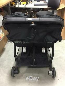 Baby Jogger 2019 City Tour 2 Double Twin Seat Compact Folding Baby Stroller, Jet