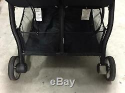 Baby Jogger 2019 City Tour 2 Double Twin Seat Compact Folding Baby Stroller, Jet