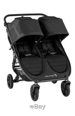 Baby Jogger 2020 City Mini GT 2 Double Stroller Jet New! Black Twin