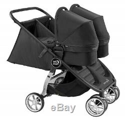 Baby Jogger City Mini 2 Twin Baby Double Stroller Carbon NEW 2020