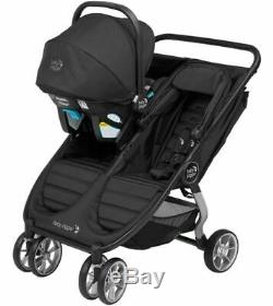 Baby Jogger City Mini 2 Twin Baby Double Stroller Jet NEW 2020