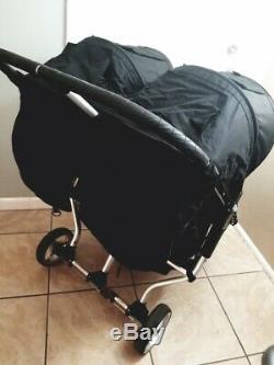 Baby Jogger City Mini Double Standard Double Twin Seat Stroller, Black
