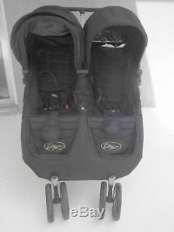 Baby Jogger City Mini Double Stroller Twins Double Seat Black