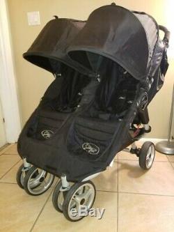Baby Jogger City Mini Double Twin Standard Double Seat Stroller, Black