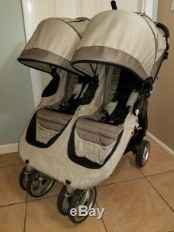 Baby Jogger City Mini Double Twin Standard Double Seat Stroller, Sand Tan