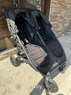 Baby Jogger City Mini GT2 All-Terrain Double Stroller, Black