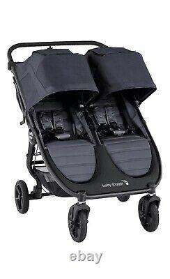 Baby Jogger City Mini GT2 Twin Baby Double Stroller Carbon NEW In Box 2020
