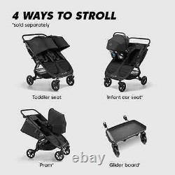 Baby Jogger City Mini GT2 Twin Baby Double Stroller Jet