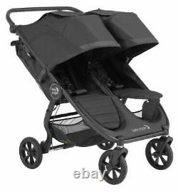 Baby Jogger City Mini GT2 Twin Baby Double Stroller Jet NEW In Box 2020