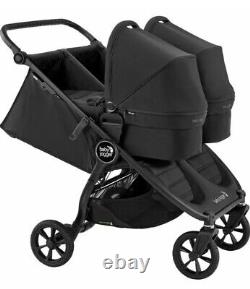 Baby Jogger City Mini GT2 Twin Baby Double Stroller Slate Open Box