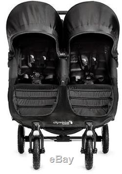 Baby Jogger City Mini GT Double Twin All Terrain Stroller Black NEW