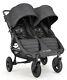Baby Jogger City Mini Gt Double Twin All Terrain Stroller Charcoal New