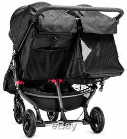 Baby Jogger City Mini GT Double Twin All Terrain Stroller Charcoal NEW