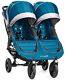 Baby Jogger City Mini Gt Double Twin All Terrain Stroller Teal Gray New