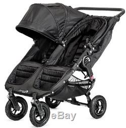 Baby Jogger City Mini GT Double Twin All Terrain Stroller Teal Gray NEW