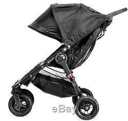 Baby Jogger City Mini GT Double Twin All Terrain Stroller Teal Gray NEW