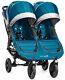 Baby Jogger City Mini Gt Double Twin All Terrain Stroller Teal Gray New 2018