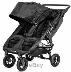 Baby Jogger City Mini GT Double Twin All Terrain Stroller Teal Gray NEW 2018